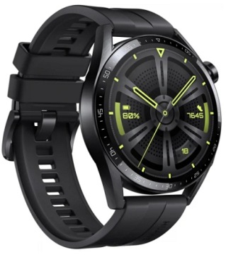 СМАРТ-ЧАСЫ HUAWEI WATCH GT 3 46MM СПОРТИВНЫЙ ЧЕРНЫЙ