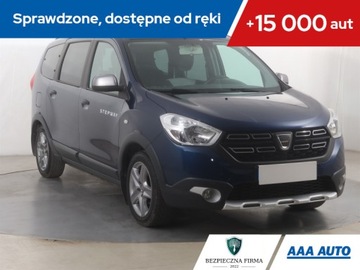 Dacia Lodgy Minivan Facelifting 1.6 SCe 102KM 2019 Dacia Lodgy 1.6 SCe, Salon Polska, 1. Właściciel