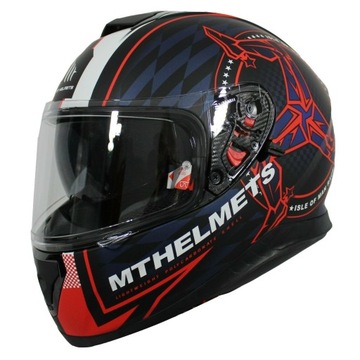 Kask MT Thunder 3 SV CZARNY MAT/CZERWONY