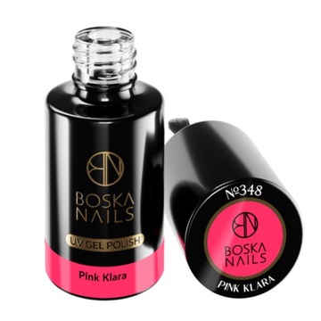 BOSKA NAILS 348 LAKIER HYBRYDOWY PINK KLARA 6 ML