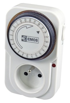 Механический таймер EMOS P5502, 250В
