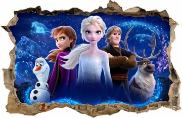 Kraina lodu FROZEN Naklejka na ścianę 60x39 #133