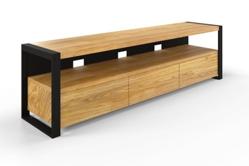 Szafka RTV Loft Stalone dębowa 200/45/55cm