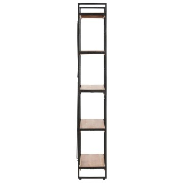 vidaXL 5-ярусный книжный шкаф 90x30x180 см Дерево акации