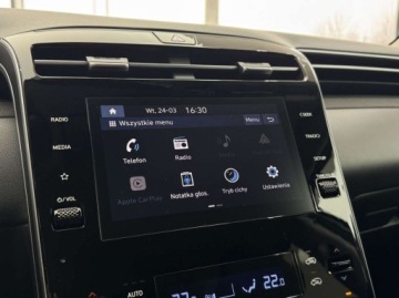 Hyundai Tucson IV SUV 1.6 T-GDI 48V 150KM 2023 Hyundai Tucson Smart Podgrzewane fotele i kierownica LED Kamera cofania, zdjęcie 26