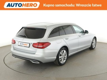 Mercedes Klasa C W205 Kombi Facelifting 2.0 220d 194KM 2018 Mercedes C 220 automat multibeam półskóra navi, zdjęcie 6