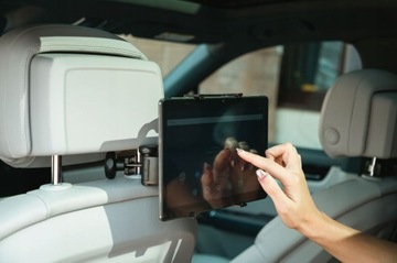 ДЕРЖАТЕЛЬ ДЛЯ ПОДГОЛОВНИКА АВТОМОБИЛЯ ДЛЯ ПЛАНШЕТА И ТЕЛЕВИЗОРА