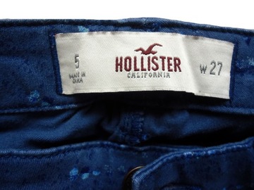 HOLLISTER elastyczne spodnie jeansowe 27 wzory