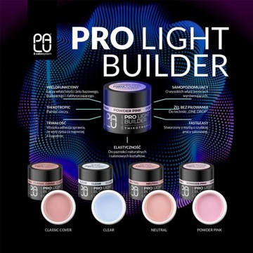 PALU Pro Light Builder 90 г Гель для покрытия ногтей