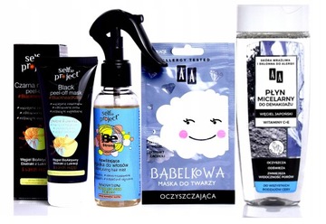 KOSMETYKI PIELĘNACYJNE DLA KOBIETY DO TWARZY I WŁOSÓW+ GRATIS MASECZKA