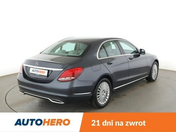 Mercedes Klasa C W205 Limuzyna 180 156KM 2014 Mercedes C 180 automat półskóra jane wnętrze, zdjęcie 6