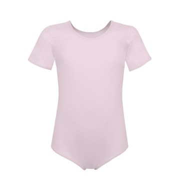 РОЗОВЫЕ БОДИ ДЛЯ ДЕВОЧЕК ДЛЯ ГИМНАСТИКИ РИТМИКА ДЛЯ ДЕВОЧЕК 140 ХЛОПОК