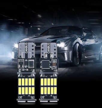 W5W 26 светодиодов 4014 T10 премиум-класса + стабилизатор