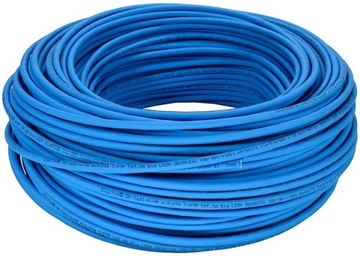 Kabel Skrętka S/FTP kat.6A drut LSOH 50m DIGITUS
