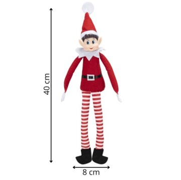 ЭЛЬФ СЛОН Гном 40см РОЖДЕСТВЕНСКИЙ ПОДАРОК ​​РОЖДЕСТВЕНСКИЙ ОРНАМЕНТ