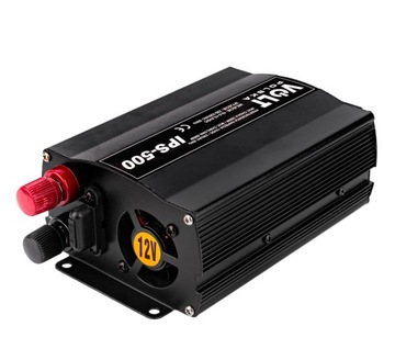 АВТОМОБИЛЬНЫЙ ПРЕОБРАЗОВАТЕЛЬ 12 В 230 В НАПРЯЖЕНИЕ 500 Вт +K