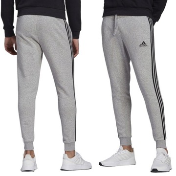 Spodnie Męskie Adidas Dresowe Bawełniane XL