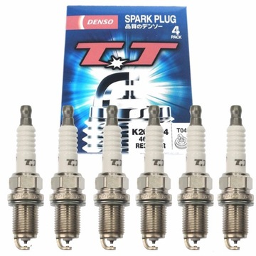 6X DENSO ŚWIECA ZAPŁONOWA K20TT LPG CNG