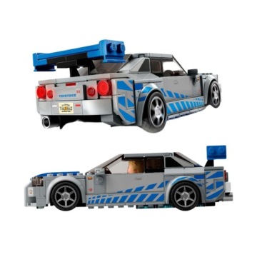 LEGO Bricks Speed ​​Champions 76917 Nissan Skyline GT-R R34 Форсаж