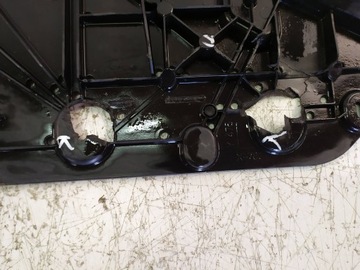 AUDI A4 B9 OSŁONA PŁYTA ZDERZAKA 8W0807611E