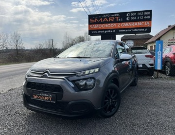 Citroen C3 III Hatchback Facelifting 1.2 PureTech 83KM 2021 Citroen C3 Bezwypadkowy/Samochód po serwisie LEDY, zdjęcie 3