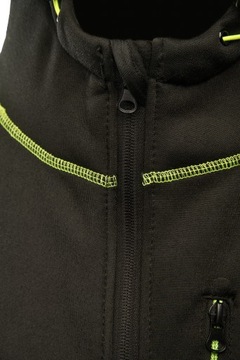 РАБОЧАЯ ТОЛСТОВКА Рабочая флисовая спортивная куртка ТЕПЛАЯ, СВЕТООТРАЖАЮЩАЯ, ПРЕДУПРЕЖДАЮЩАЯ