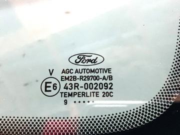 Правое заднее стекло в крыле кузова S-Max MK2