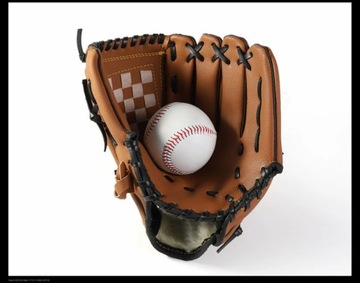 Спортивные на открытом воздухе коричневые бейсбольные перчатки из искусственной кожи, тренировочное оборудование для софтбола, размер 10