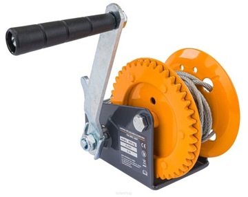 ЛЕБЕДКА ТАНТОВАЯ РУЧНАЯ ЛЕБЕДКА 454 КГ 5 М НА РУЧКУ