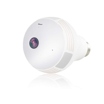 Kamera IP WiFi 360 monitoring w LED audio