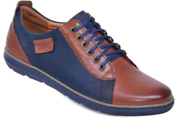 Trampki męskie skórzane buty skóra polskie 43