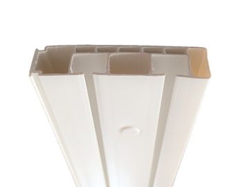 ПОТОЛОЧНЫЙ рейка для штор ДВУХ НАПРАВЛЯЮЩАЯ ПОТОЛОЧНАЯ рейка ПВХ 120см