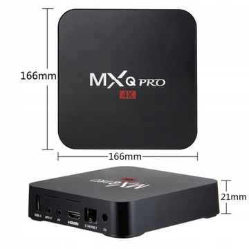 SMART TV BOX 8 ГБ NETFLIX 4K ДЕКОДЕР Android 7.1