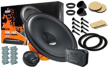 HERTZ DSK 165.3 16,5cm SYSTEMOWE GŁOŚNIKI BASOWE + TWEETERY - 160WATT