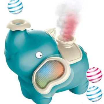 ИНТЕРАКТИВНЫЙ ФОНТАН СЛОН С ШАРИКОМ ДЕТСКАЯ ИГРУШКА