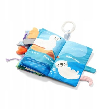 Сенсорная книга BABYONO GO TO THE OCEAN 544