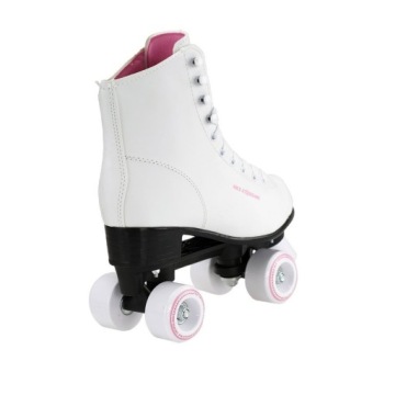 Классические ретро белые прогулочные коньки на шнуровке NILS