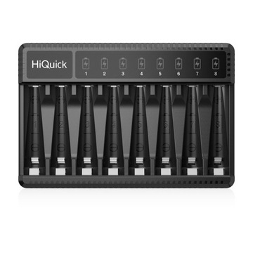 Ładowarka do baterii HiQuick SW-8N do 8 akumulatorów AA AAA LED