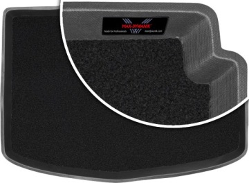 Toyota Yaris III Hatchback 2011-2019 Koberec do zavazadlového prostoru s velurovou podložkou