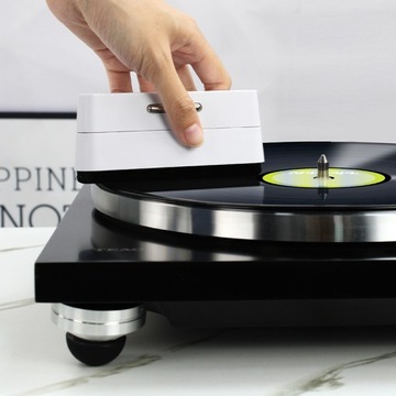 Антистатическая кисть для граммофонных пластинок 2в1.