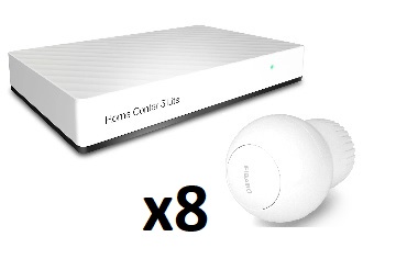 FIBARO x8 Heat Controller FIBARO + Home Center 3 Lite - promocja !