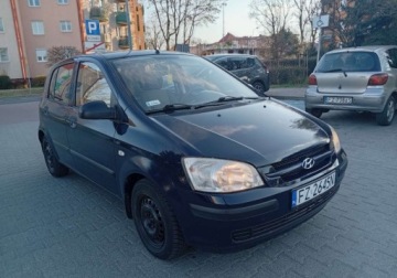 Hyundai Getz 1.3 MPI 82KM 2004 Hyundai Getz Kupiony w Polsce - benzyna - 1,3 - 81 KM 1.3 Benzyna 81KM