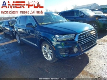 Audi Q7 II SUV 3.0 TFSI 333KM 2018 Audi Q7 2018 Audi Q7 3.0 TFSI Prestige 3.0 Benzyna 333KM