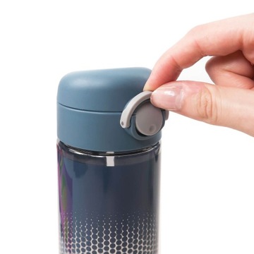 Школьный набор Бутылка для воды 600 мл + ланч-бокс со съемным отделением СИНИЙ