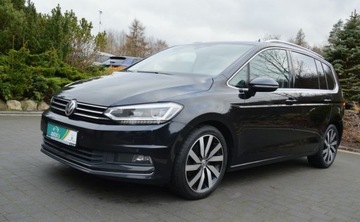 Volkswagen Touran III 2.0 TDI SCR 190KM 2019 Volkswagen Touran 2,0 TDI 190 KM 7 Osobowy FULL LED HIGH-LINE Alcantara Na, zdjęcie 1