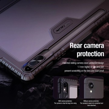 Чехол Nillkin Bumper Leather Case Pro для Samsung Galaxy Tab S9 - черный