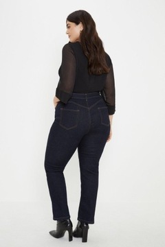 WALLIS ugh spodnie proste jeans kieszenie zamek 54 NH3