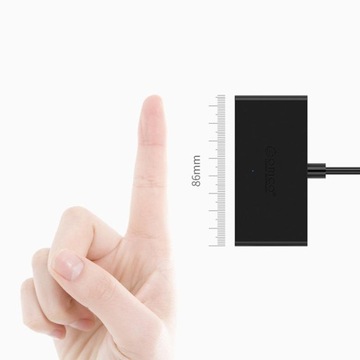 USB-концентратор, 4-портовый адаптер USB 3.0, тонкий концентратор данных с