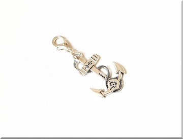 METALOWA ZAWIESZKA CHARMS KOTWICA 03