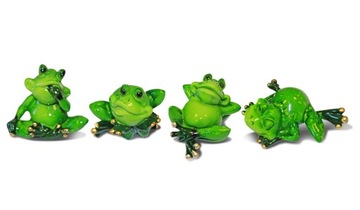 ФИГУРКА ЛЯГУШКИ LUCKY FROG MIX 4 УЗОРА